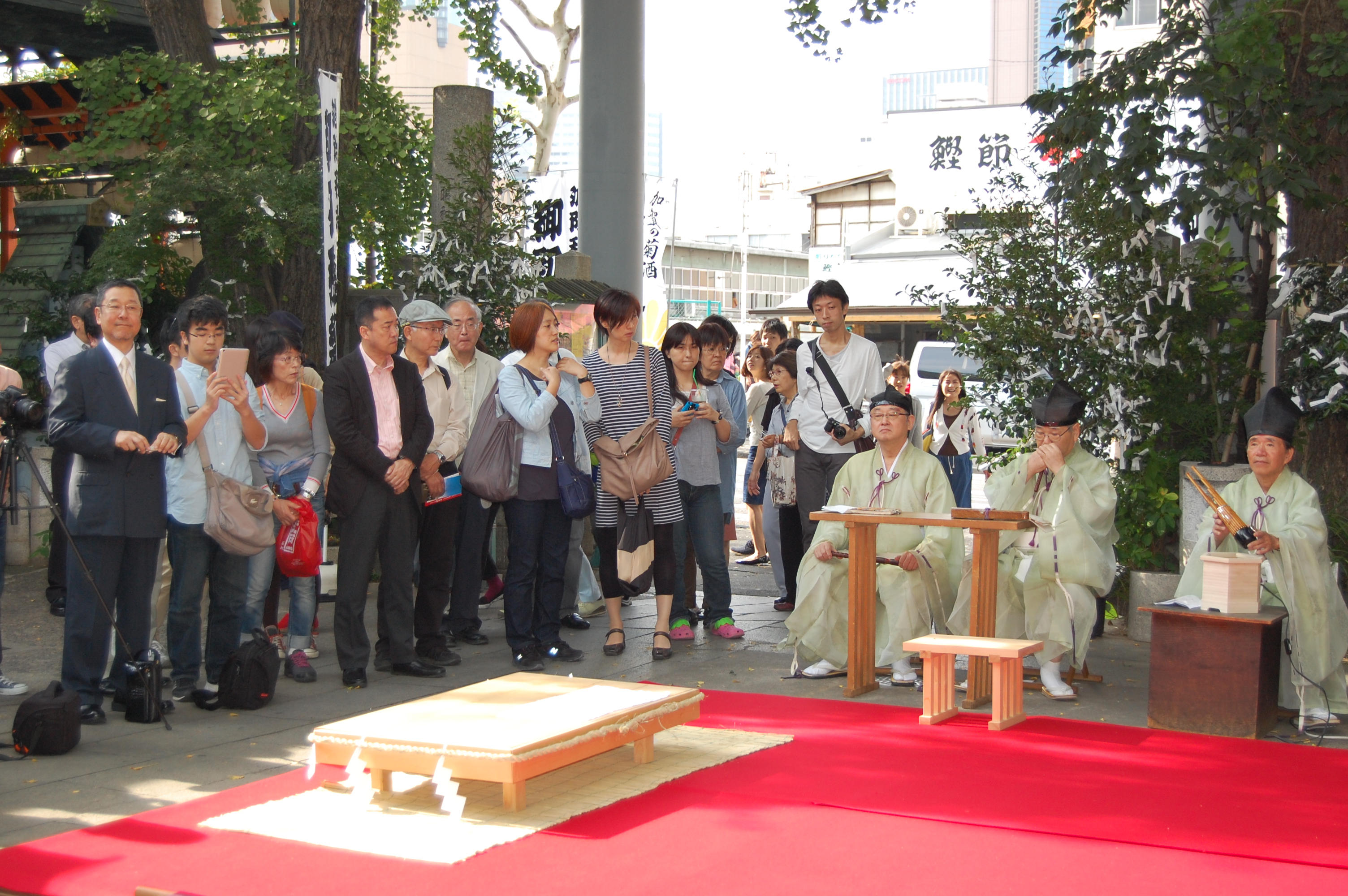 秋季奉祝神事「御初穂祭」おはつほさい写真